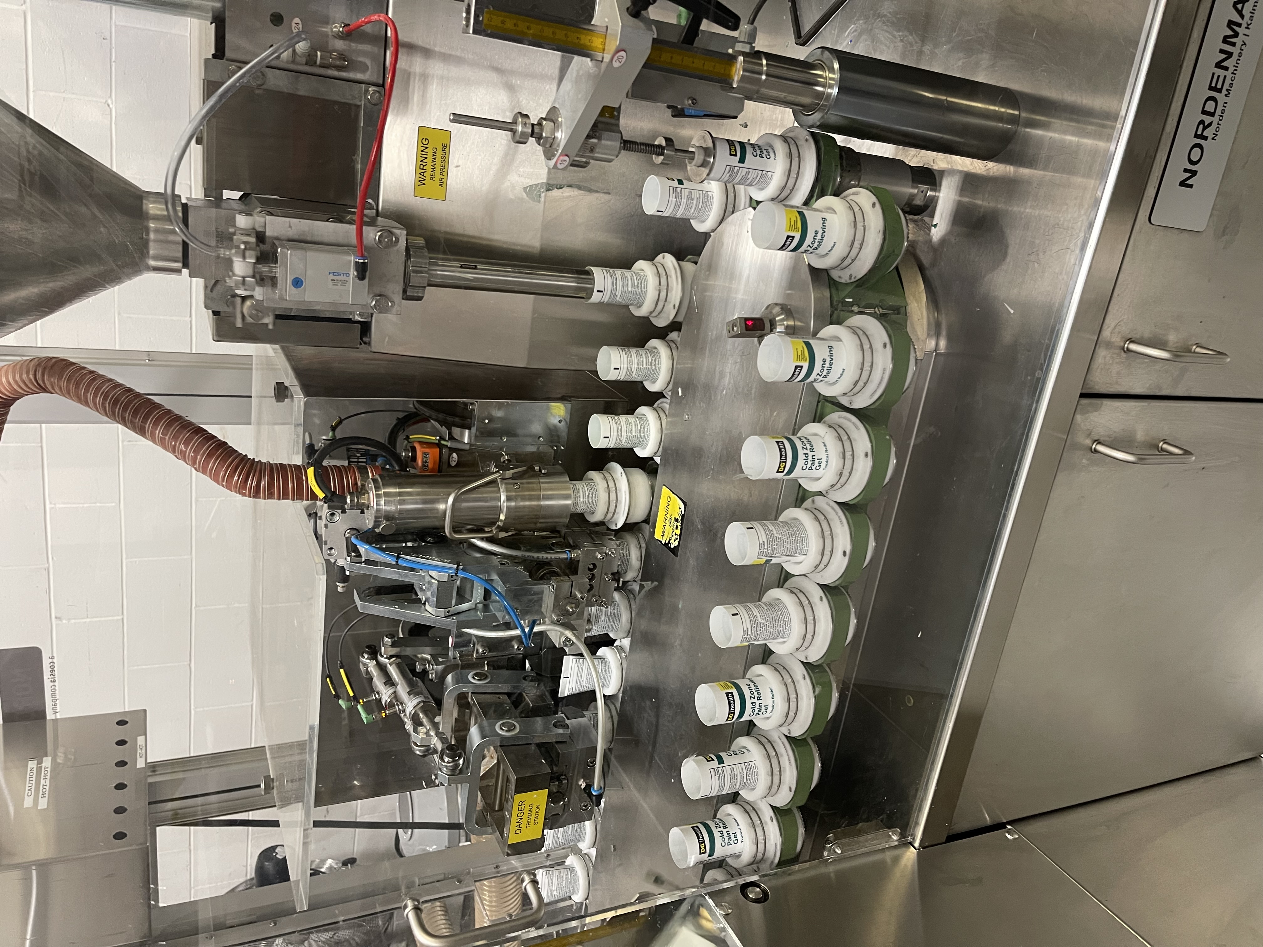 Raw Cosmetics production line